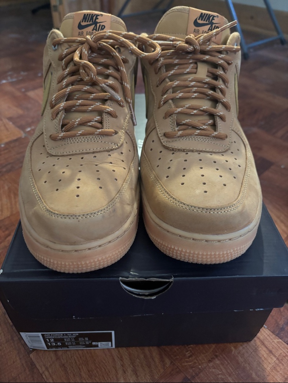Nike Air Force 1 Low Men’s Sneakers - Wheat/Brown